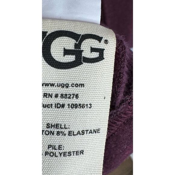 UGG Duffield Ii Shawl Collar Wrap Robe Wild Grape In Purple Soft Loungewear XL - Picture 14 of 15
